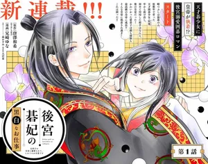 Koukyuu Go-hi no Kuroshiro na Oshigoto ~Moto Deshi no Koutei ni Shuuchaku Sarete, Shinogu no ga Taihen desu~
